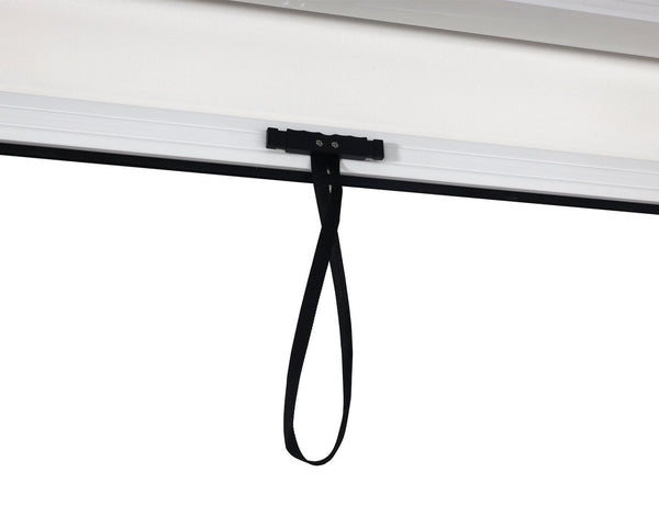 Sturmfeste Ersatzseitenwand weiss 3x3m für Pergola Pavillon