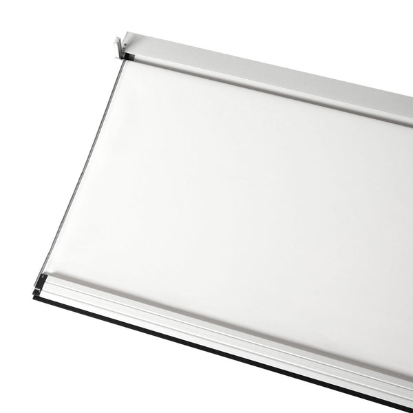 Sturmfeste Seitenwand 3x3m Weiss für Pavillon und Pergola, 4er-Set