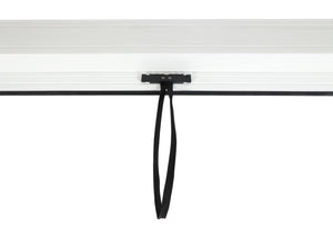 Sturmfeste Ersatzseitenwand weiss 3x3m für Pergola Pavillon