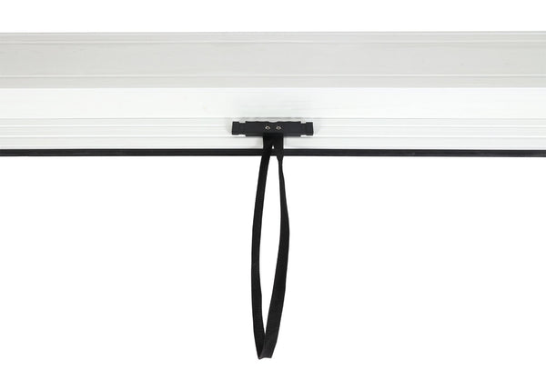 Sturmfeste Ersatzseitenwand weiss 3x3m für Pergola Pavillon