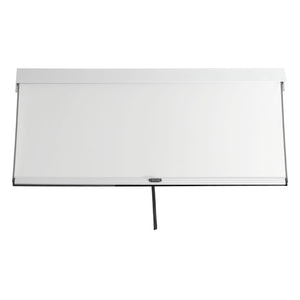 Sturmfeste Ersatzseitenwand weiss 3x3m für Pergola Pavillon