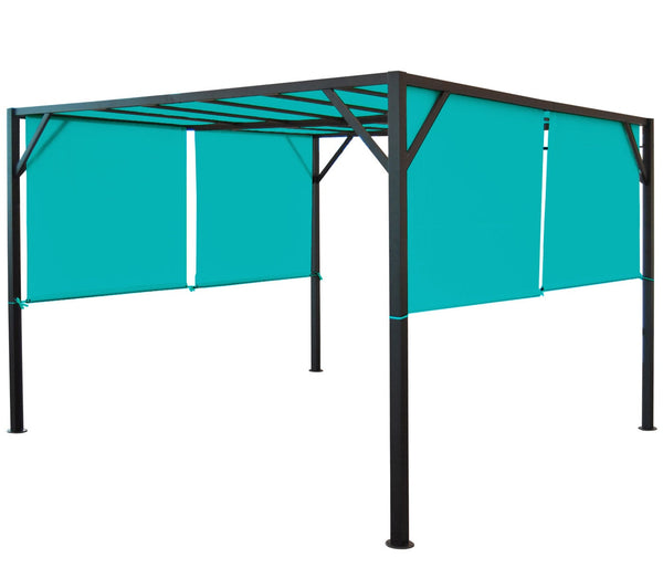 Ersatzdach für Pergola Village 3x3m türkis-blau wetterfest