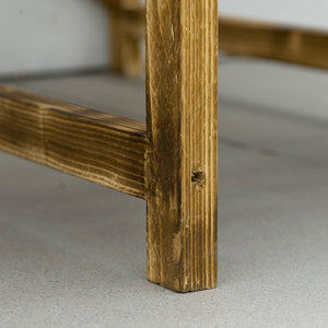 Pflanzentreppe 3 Stufen 100x80x78cm aus Tannenholz