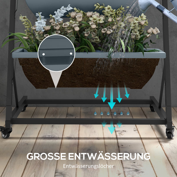 Pflanzentreppe wetterfest stapelbar für Garten und Balkon