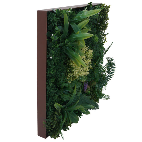 Künstliche Pflanzenwand 50x50cm – Wanddeko für Innen & Aussen