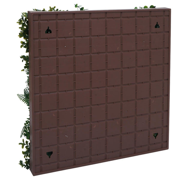 Künstliche Pflanzenwand 50x50cm – Wanddeko für Innen & Aussen