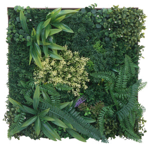 Künstliche Pflanzenwand 50x50cm – Wanddeko für Innen & Aussen
