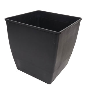 Pflanzkasten aus Akazienholz & Aluminium, 60x42x42cm, braun