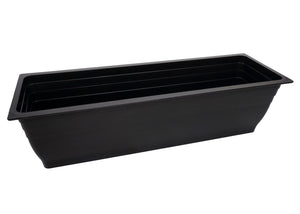 Pflanzkasten aus Stahl & Akazie, 60x62x22cm, braun, Outdoor