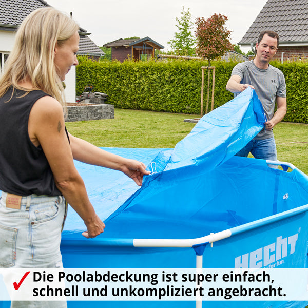 Poolabdeckung für 360cm Pools