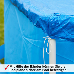 Poolabdeckung für 360cm Pools