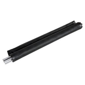 Poolzaun Sicherheitszaun für Kinder 365x126cm Aluminium schwarz