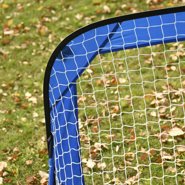 Pop-Up Fussballtore 2er Set faltbar 123x80x80cm Blau