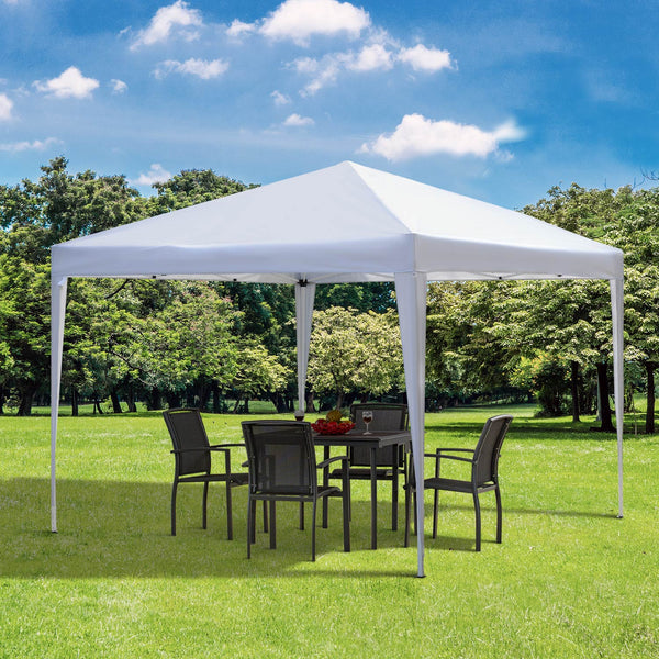 Pop-Up Pavillon 295x295m mit UV-Schutz Weiss