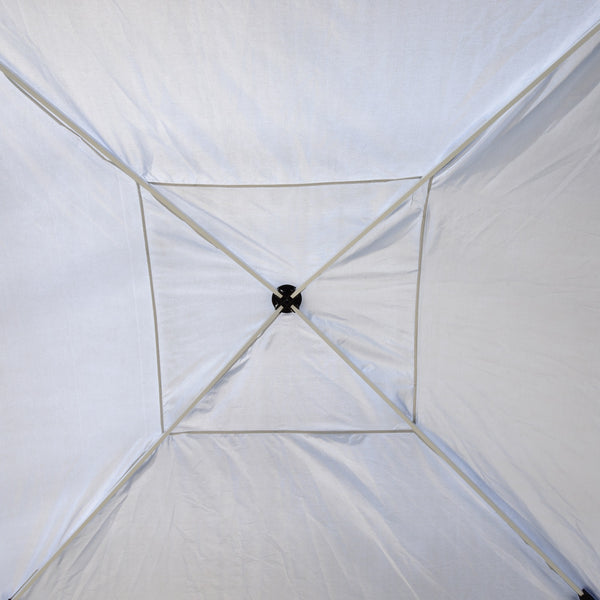 Pop-Up Pavillon 295x295m mit UV-Schutz Weiss