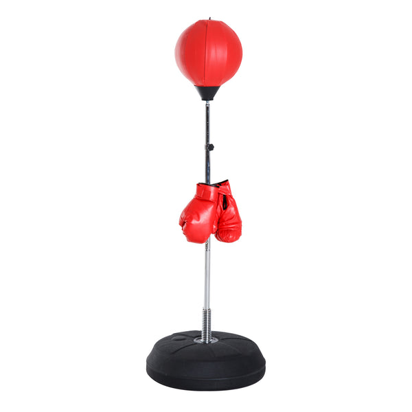 Punchingball Set höhenverstellbar mit Boxhandschuhen für Kinder