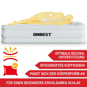 Queensize Luftbett 203x152x46cm
