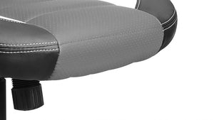 Office chair, sports seat, executive chair, grey/silver