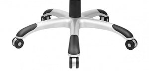 Office chair, sports seat, executive chair, grey/silver