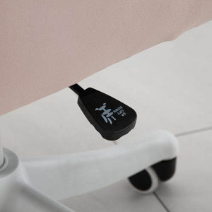 Bürostuhl mit Vibrationsfunktion USB-Schrittstelle Massagefunktion Lendenkissen höhenverstellbar Rosa