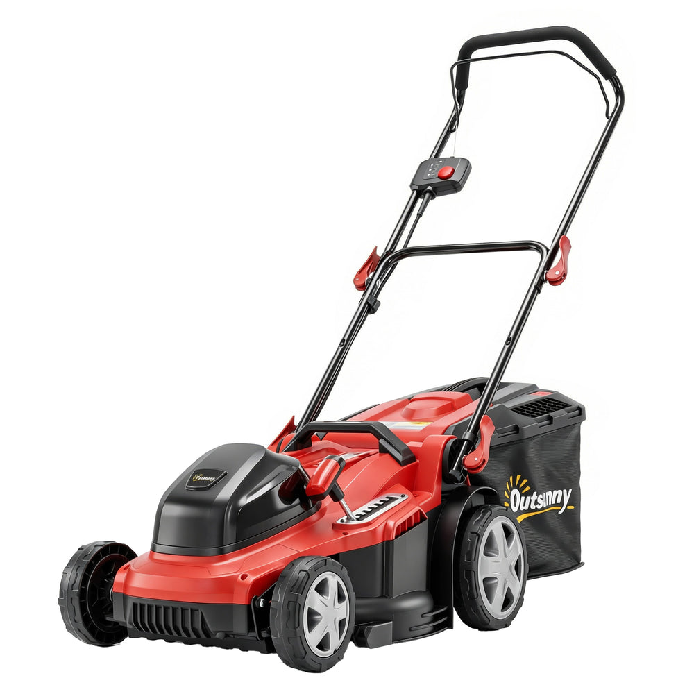 Rasenmäher Elektro mit 45L Fangkorb 800W 40cm Schnittbreite