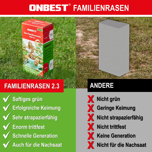 Rasensamen 1kg Premium Grassamen