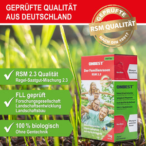 Rasensamen 1kg Premium Grassamen