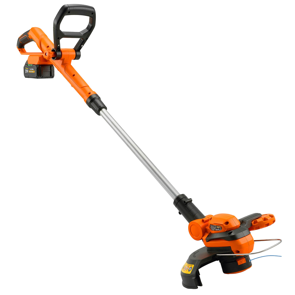Rasentrimmer Freischneider mit Teleskopgriff und Akku 25cm