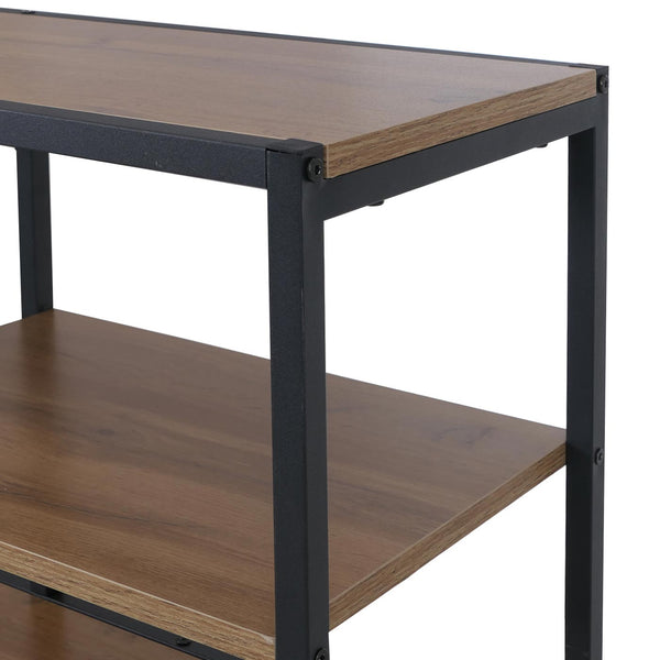 Regal Regalschrank Bücherregal Schubladen Industrial 150x81x33cm braun