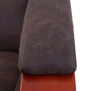 Relaxliege Relaxsessel Massagesessel mit Massage Wildlederimitat braun