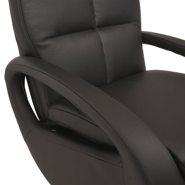 Relaxsessel Design Fernsehsessel TV-Sessel Liegesessel drehbar Voll-Leder schwarz