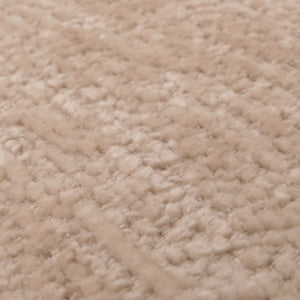 Relaxsessel mit Hocker Fernsehsessel Nosagfederung drehbar Chenille creme