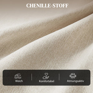 Relaxsessel drehbar schaukelbar mit Liegefunktion creme