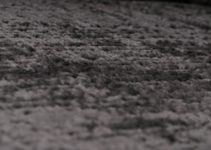 Relaxsessel Schaukelstuhl mit Hocker Chenille Öko-Tex dunkelgrau dunkles Gestell