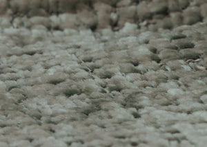 Relaxsessel Schaukelstuhl mit Hocker Chenille Öko-Tex grün dunkles Gestell