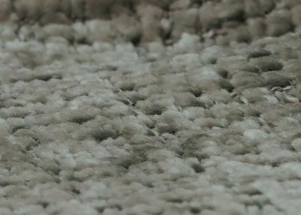 Relaxsessel Schaukelstuhl mit Hocker Chenille Öko-Tex grün dunkles Gestell