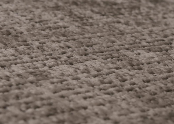 Relaxsessel Schaukelstuhl mit Hocker Chenille Öko-Tex hellgrau weisses Gestell