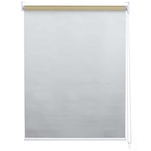 Rollo Fensterrollo Seitenzugrollo blickdicht Verdunkelung 70x230cm beige