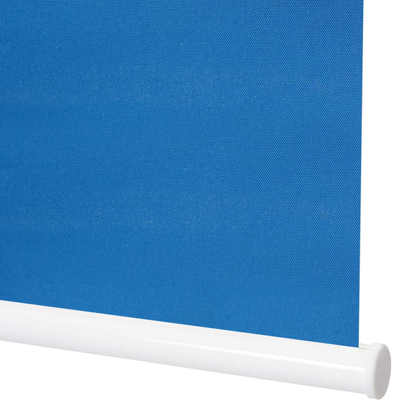 Rollo Fensterrollo Seitenzugrollo blickdicht Verdunkelung 80x230cm blau