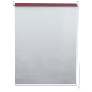 Rollo Fensterrollo Seitenzugrollo blickdicht Verdunkelung 40x160cm bordeaux