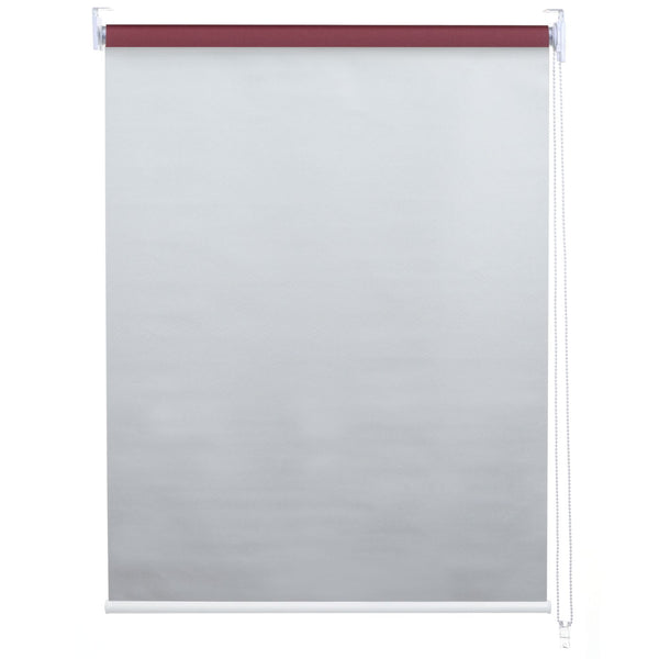 Rollo Fensterrollo Seitenzugrollo blickdicht Verdunkelung 40x160cm bordeaux