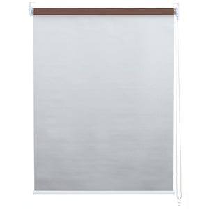 Rollo Fensterrollo Seitenzugrollo blickdicht Verdunkelung 70x230cm braun