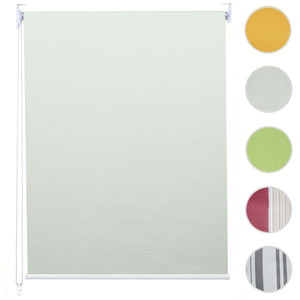Rollo Fensterrollo Seitenzugrollo blickdicht Verdunkelung 60x160cm creme