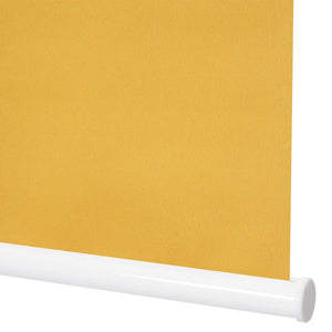 Rollo Fensterrollo Seitenzugrollo blickdicht Verdunkelung 70x160cm gelb