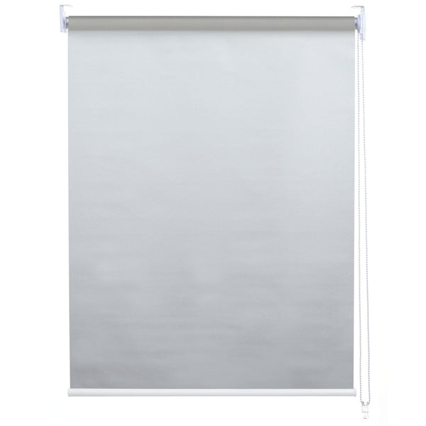 Rollo Fensterrollo Seitenzugrollo blickdicht Verdunkelung 40x160cm grau