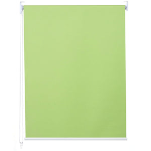 Rollo Fensterrollo Seitenzugrollo blickdicht Verdunkelung 40x160cm hellgrün