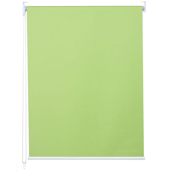 Rollo Fensterrollo Seitenzugrollo blickdicht Verdunkelung 70x160cm hellgrün