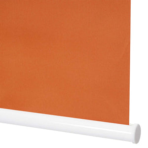 Rollo Fensterrollo Seitenzugrollo blickdicht Verdunkelung 80x230cm orange