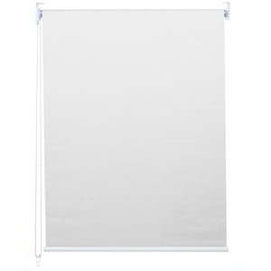 Rollo Fensterrollo Seitenzugrollo blickdicht Verdunkelung 80x160cm weiss