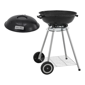 Barbecue rond El Paso 80x49x47cm noir